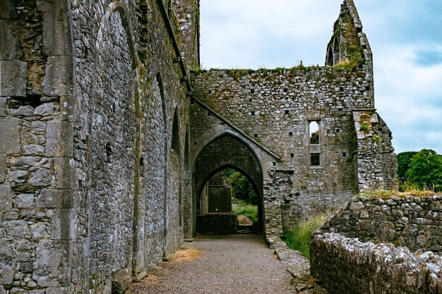 Interior of church