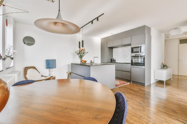 Interior of a cozy kitchen