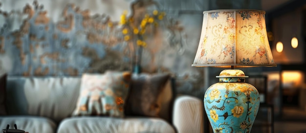 Photo interior decorative lamp