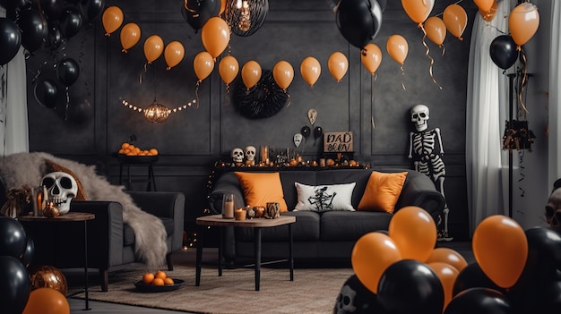 interior design halloween