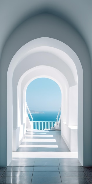 사진 빌라의 현대적인 입구 홀의 인테리어 디자인
