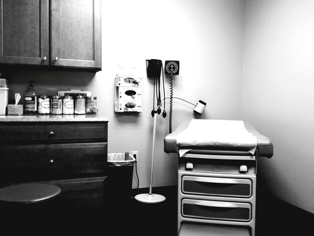 Photo interior of doctor office