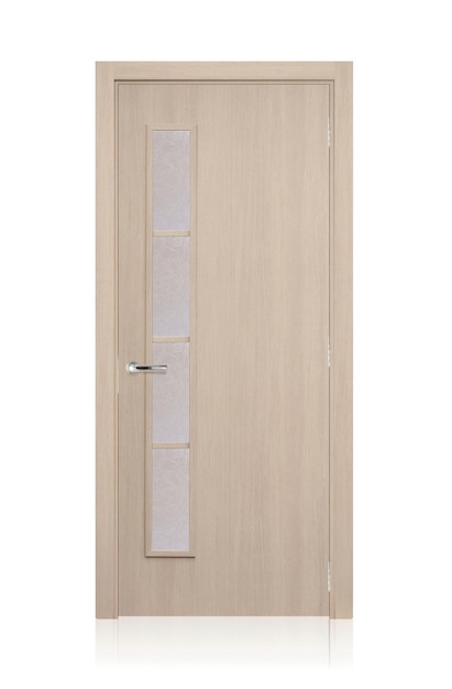 Photo interior door beautiful canvas expensive fittings made of natural veneer door fittings