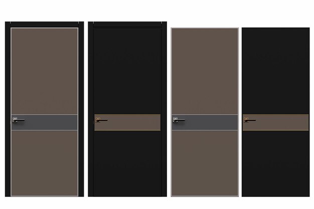 사진 인테리어 문 흰색 배경 인테리어 가구 3d 그림 cg 렌더링에 고립