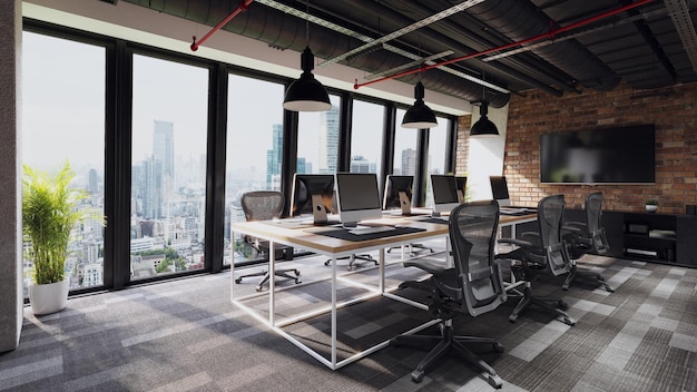 Interior of dream office