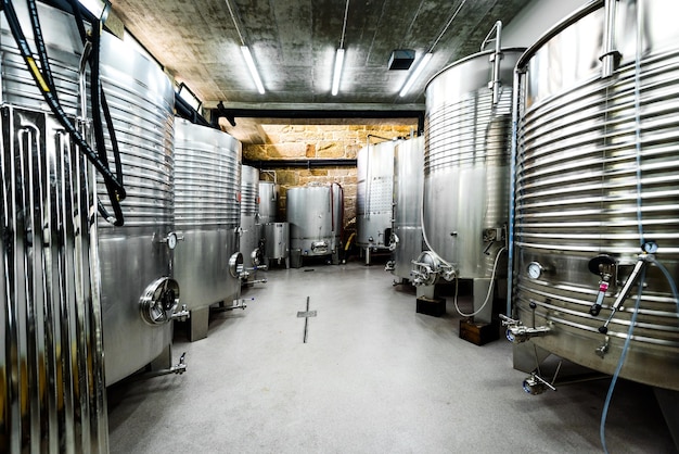 Interior of factory