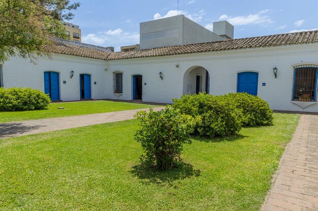 Interior garden of the historic house of Tucuman in Argentina