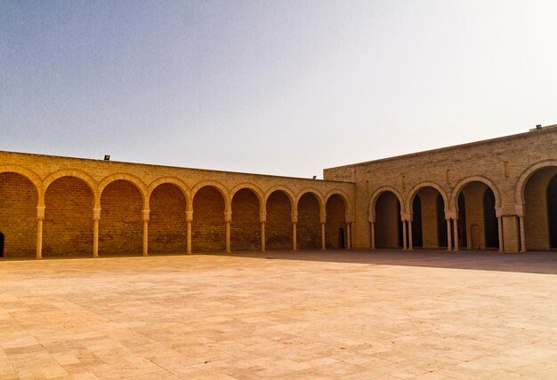 Interior of Great Mosque in Mahdia Tunisia