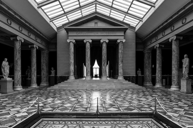 Photo interior of historic building