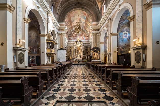 Foto interno di un edificio storico