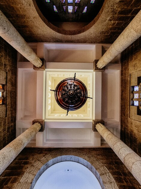 Photo interior of historic building