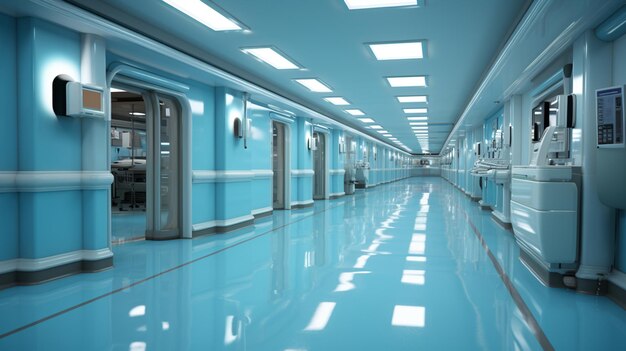 Photo interior of a hospital office