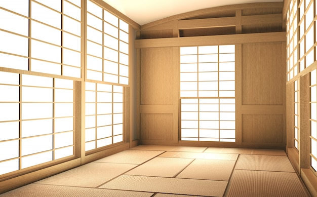 Interior japan room design japanese-