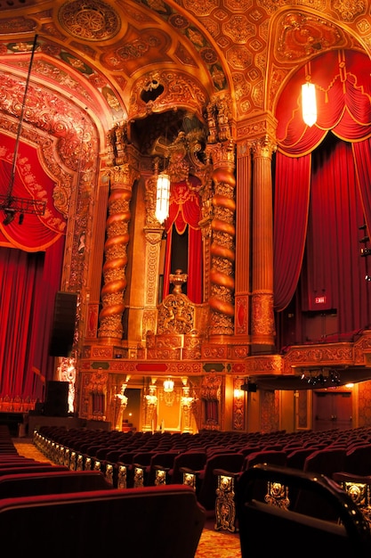 Interior of kings theatre