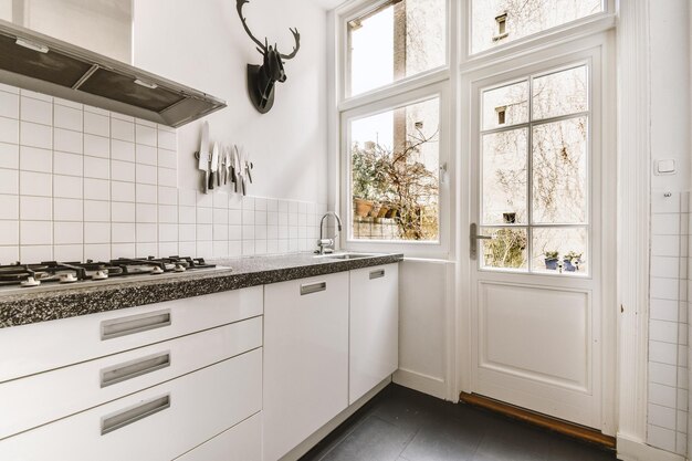 Interior of a kitchen