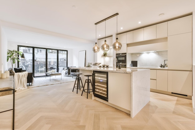 Interior of a kitchen