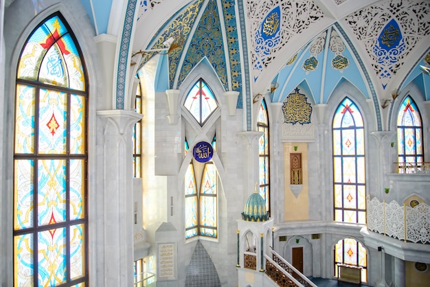 Interior of Kul Sharif Mosque in Kazan