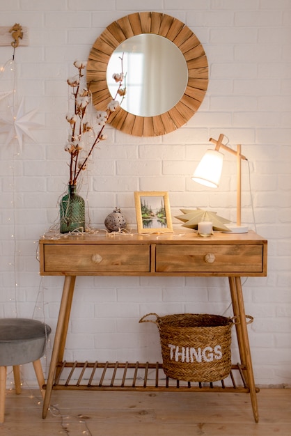 Interior in living room