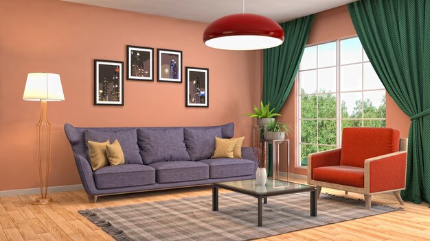 Interior living room