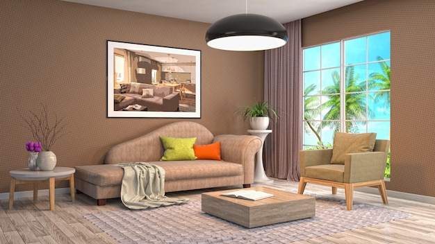 Interior living room