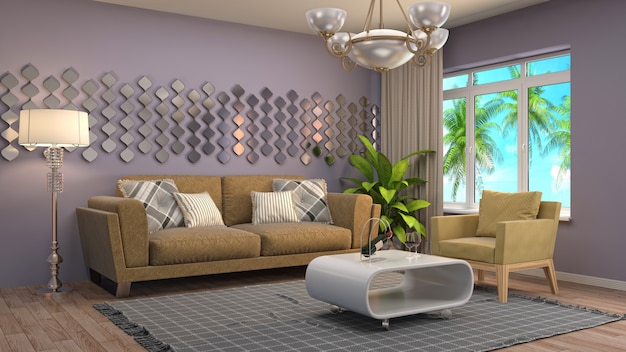 Interior living room