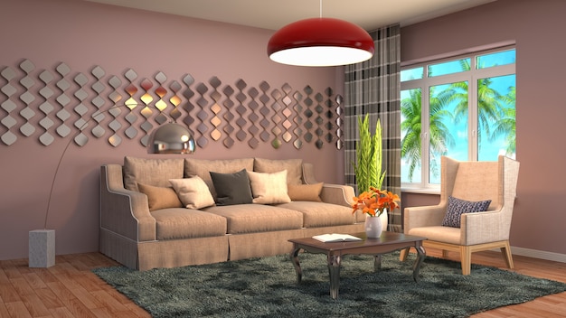 Interior living room