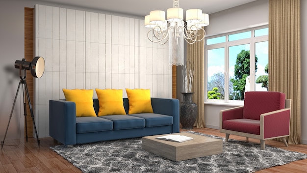 Interior living room