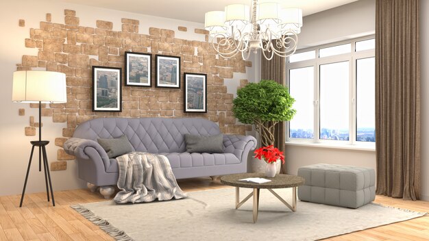 Interior living room