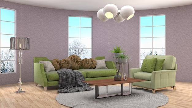 Interior living room