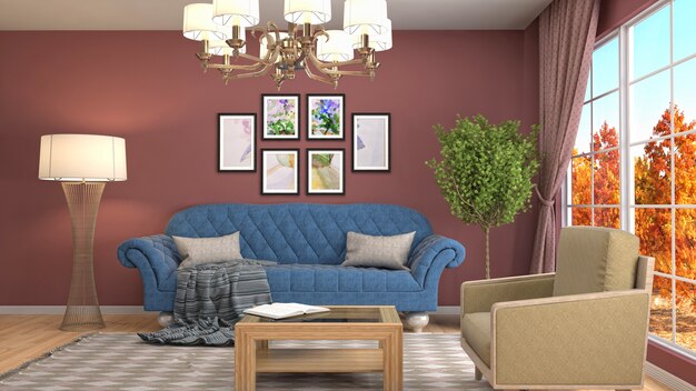 Interior living room