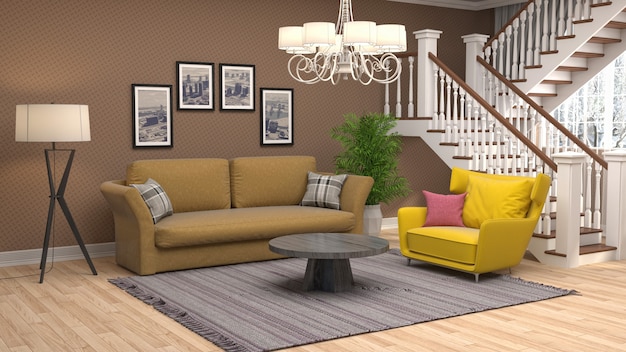 Interior living room