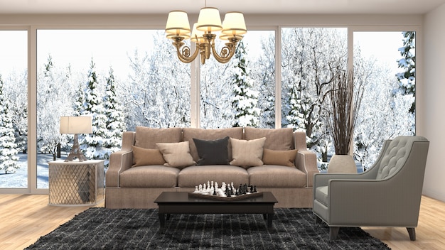 Interior living room