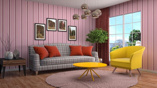 Interior living room