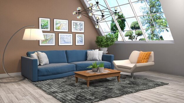 Interior living room