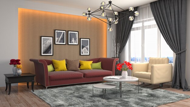 Interior living room