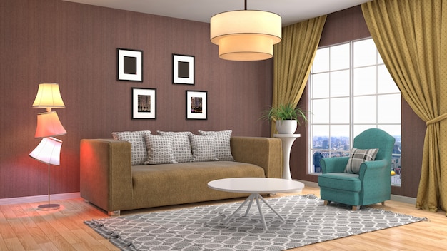 Interior living room