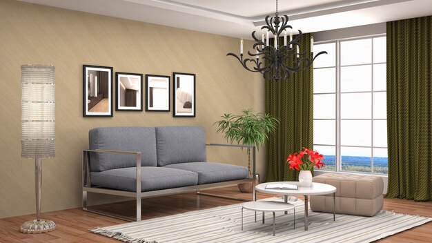 Interior living room