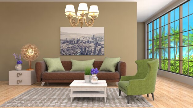 Interior living room