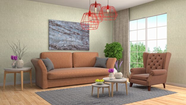 Interior living room