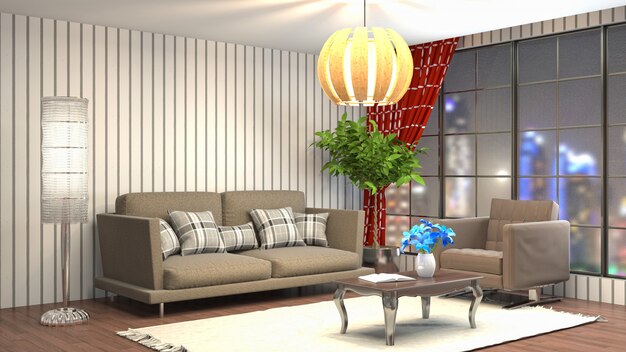 Interior living room