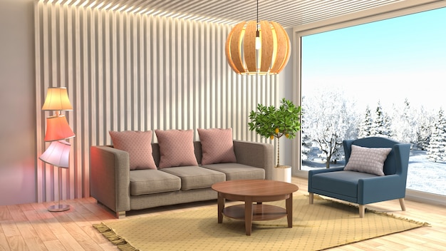 Interior living room