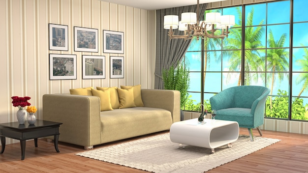 Interior living room