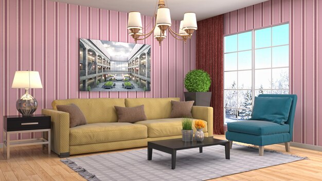 Interior living room