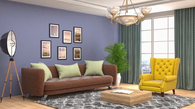 Interior living room