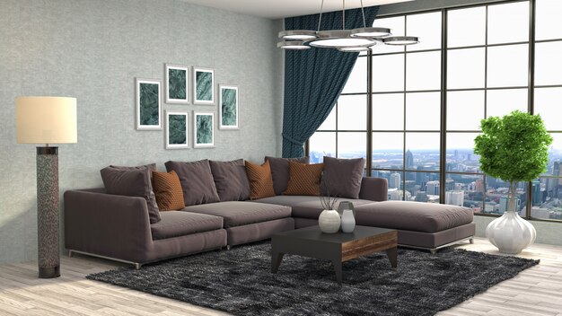 Interior living room