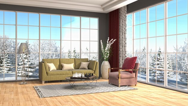 Interior living room