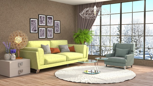 Interior living room