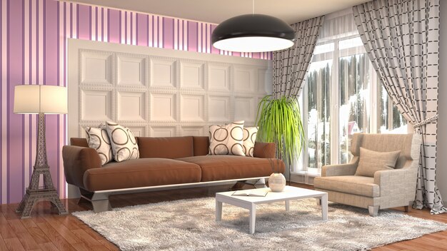 Interior living room