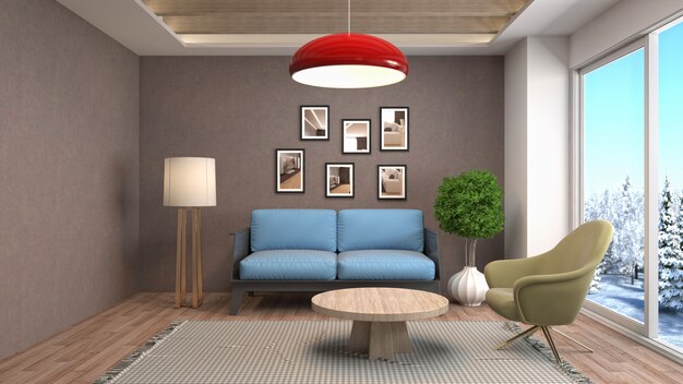 Interior living room