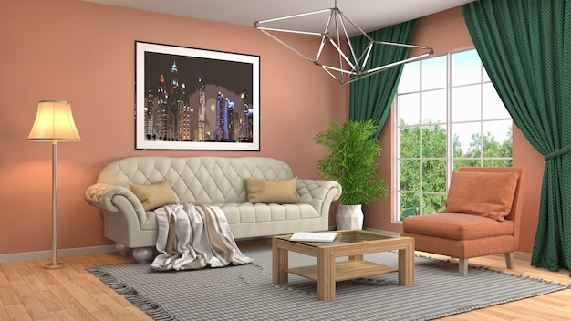 Interior living room